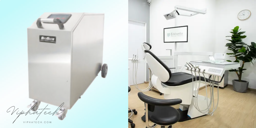 Hệ thống xử lý nước thải y tế, nước thải phòng khám nha khoa.